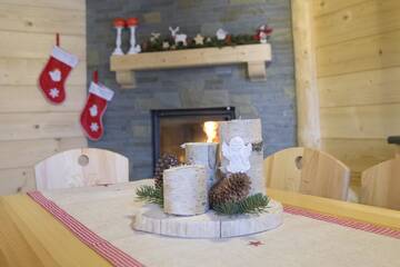 Фото номера Two-Bedroom Deluxe Chalet Kluszkowce Лоджи Domki letniskowe całoroczne г. Mizerna 19