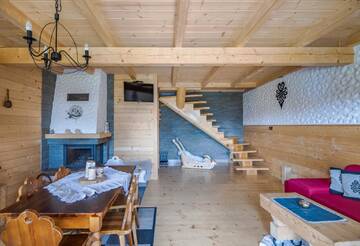 Фото номера Three-Bedroom Chalet Kluszkowce Лоджи Domki letniskowe całoroczne г. Mizerna 13