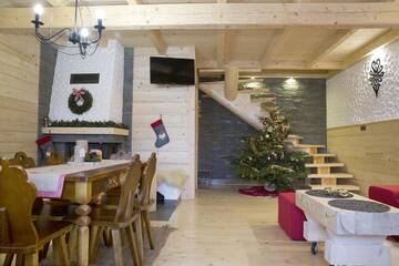 Фото номера Three-Bedroom Chalet Kluszkowce Лоджи Domki letniskowe całoroczne г. Mizerna 19