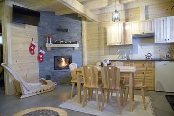 Фото номера Two-Bedroom Deluxe Chalet Kluszkowce Лоджи Domki letniskowe całoroczne г. Mizerna 18